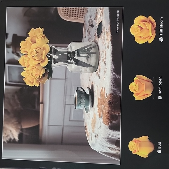 Yellow Roses Building Blocks Set Full Dozen - Picture 3 of 3